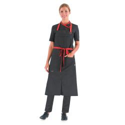 Tablier cuisine bavette professionnel femme