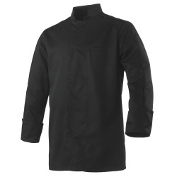 Veste cuisine manches longues noire