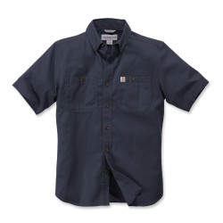 Chemise travail bleu marine