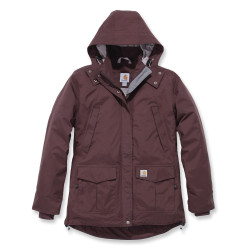 Parka travail femme violet
