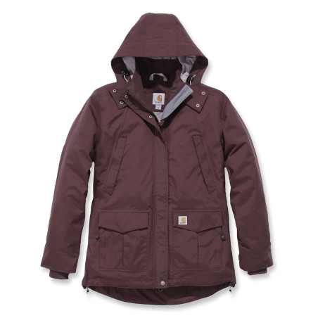Parka travail femme violet