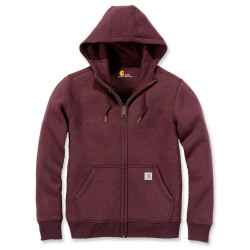 Sweatshirt travail femme bordeaux
