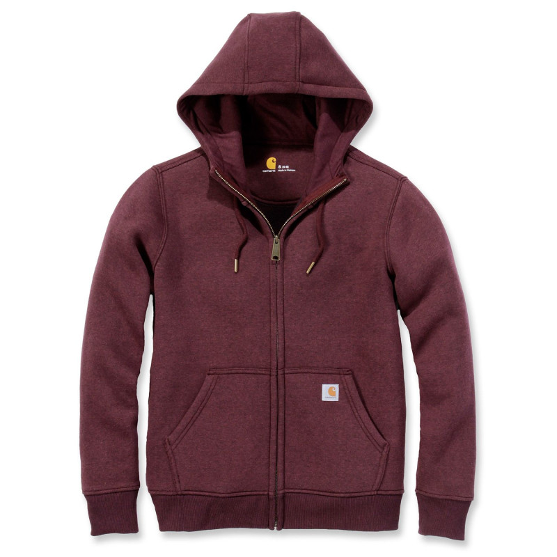 Sweatshirt travail femme bordeaux