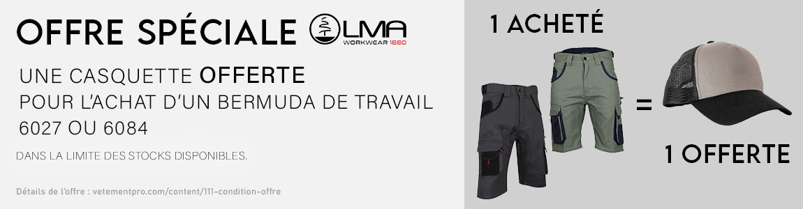 Bermuda LMA Workwear | Shorts de travail LMA à petit prix