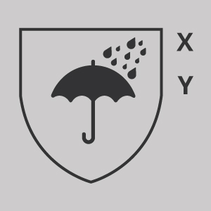 marquage vêtement anti pluie EN 343