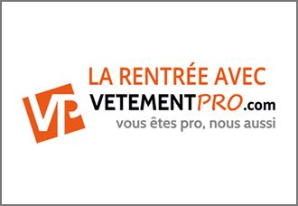 Rentrée professionnelle 2018 : vous équiper avec vetementpro.com !