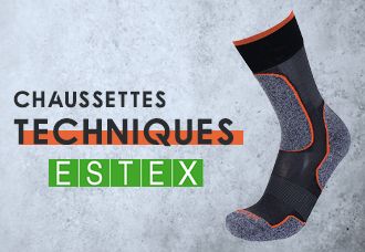 Estex, le spécialiste de la chaussette de travail technique