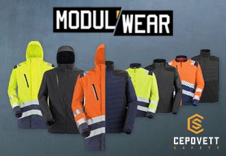 Modul’Wear Cepovett Safety : les vêtements de travail intempéries 100% modulable !